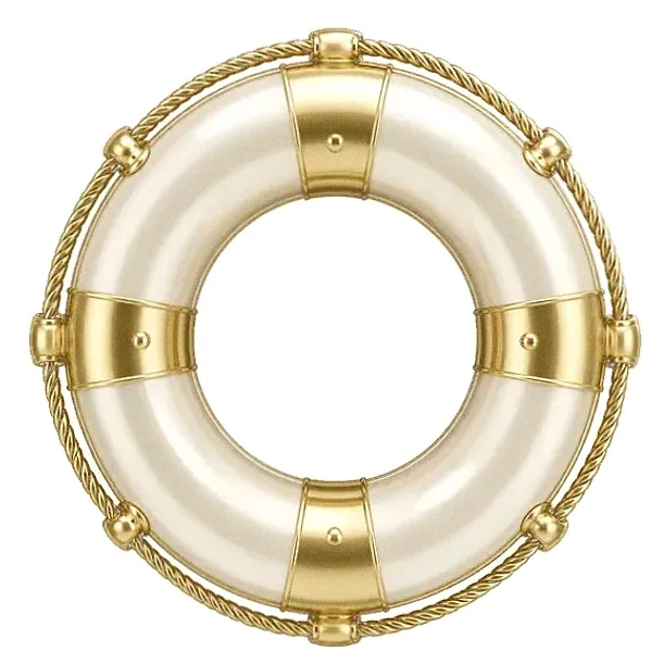 Life preserver ring — Lucky Barry