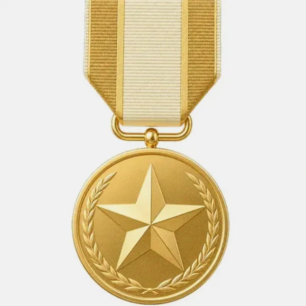 Star medal — Lucky Barry
