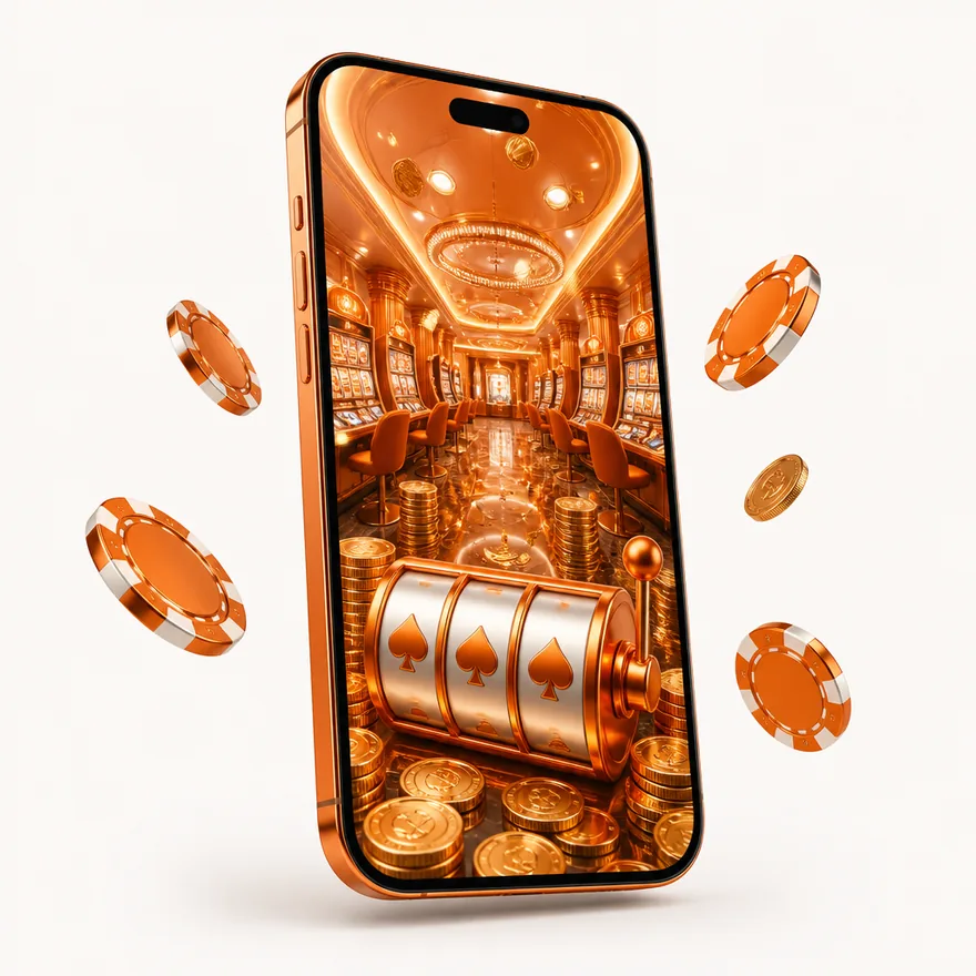 Smartphone with glowing screen — Lucky Barry