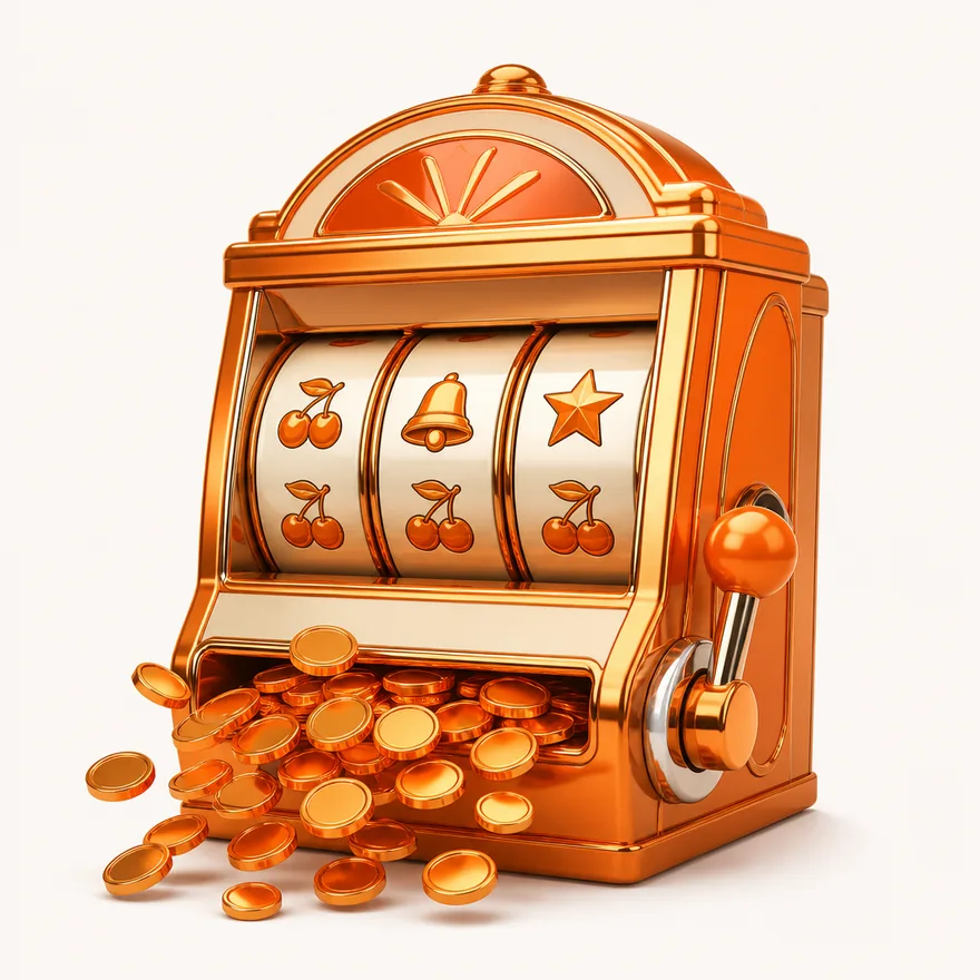 Spinning slot machine — Lucky Barry