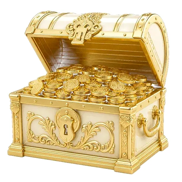 Open treasure chest — Lucky Barry