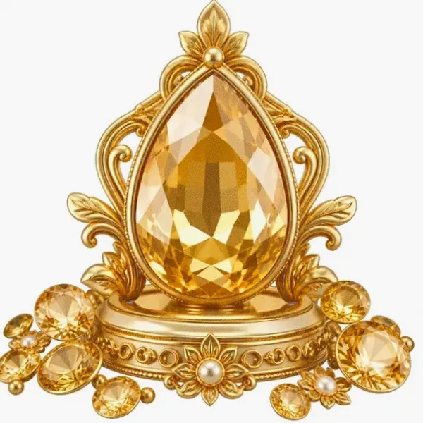 Faceted gemstone — Lucky Barry