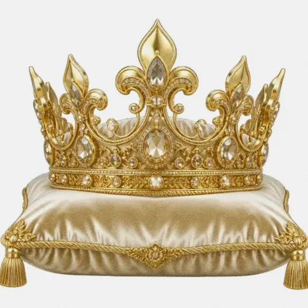 Jeweled royal crown — Lucky Barry