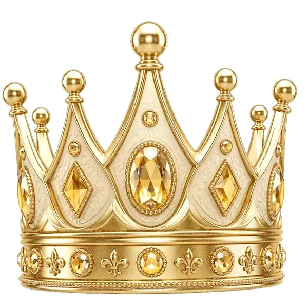 Gold crown — Lucky Barry