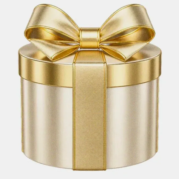 Round gift box — Lucky Barry