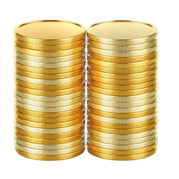 Coin stacks — Lucky Barry