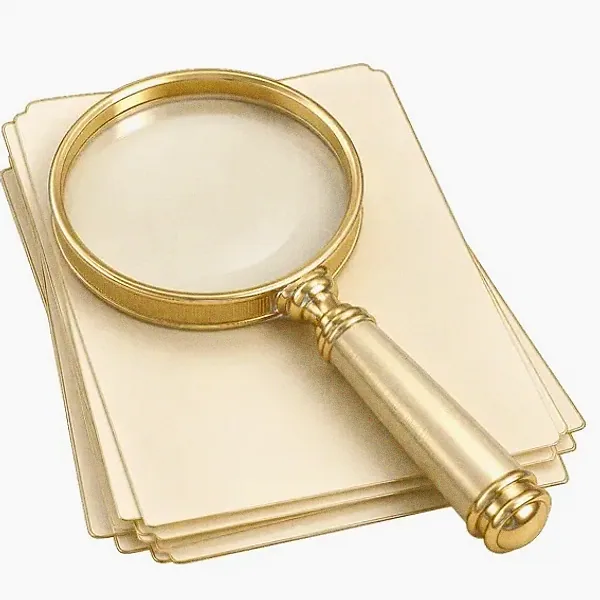 Magnifying glass — Lucky Barry