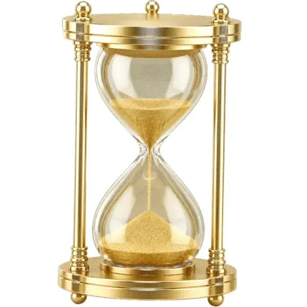 Hourglass timer — Lucky Barry