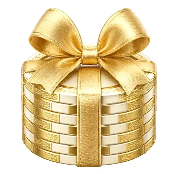 Poker chip gift — Lucky Barry