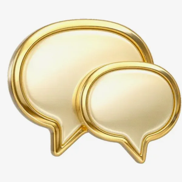 Overlapping speech bubbles — Lucky Barry